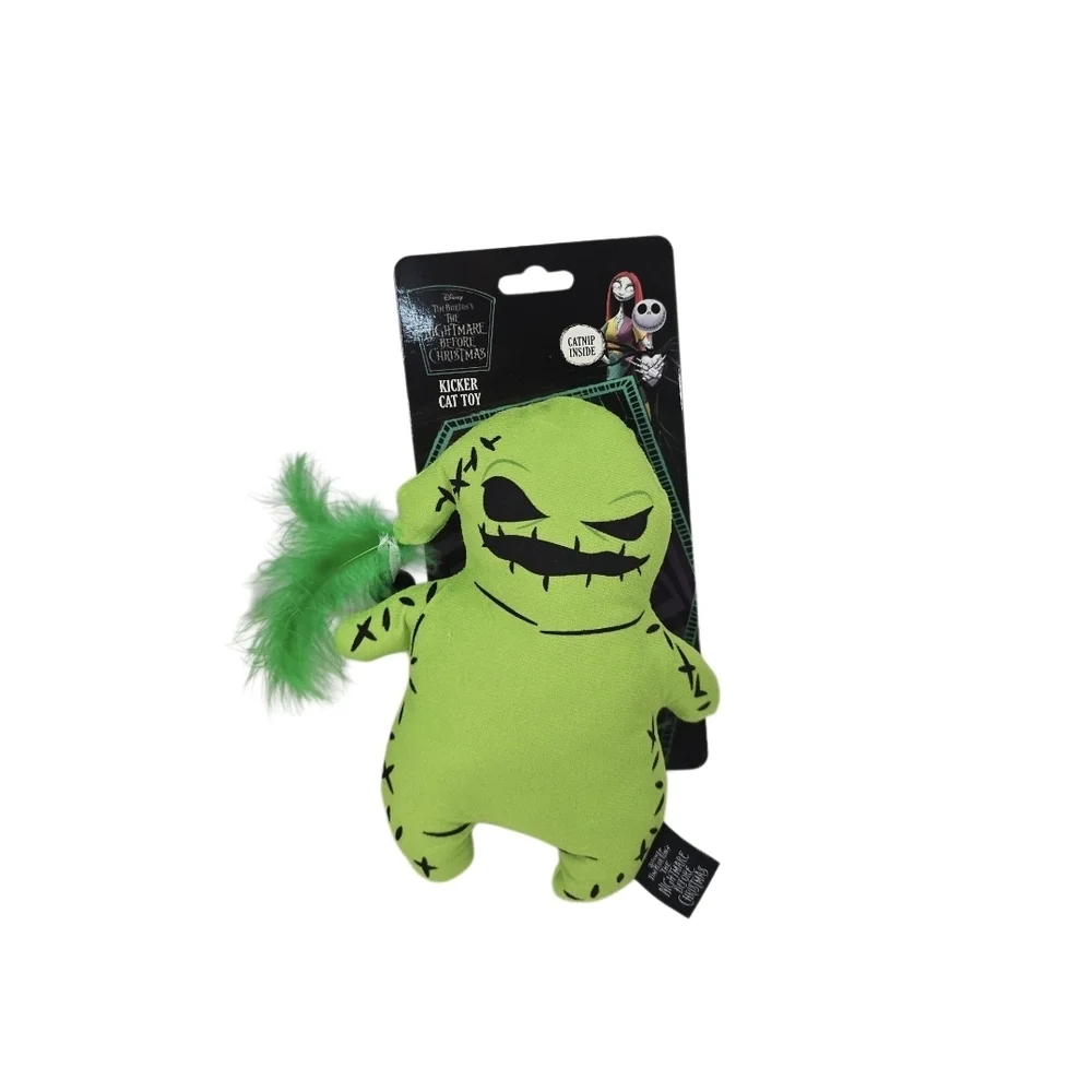 Disney The Nightmare Before Christmas Oogie Boogie Kicker Cat Toy Catnip New